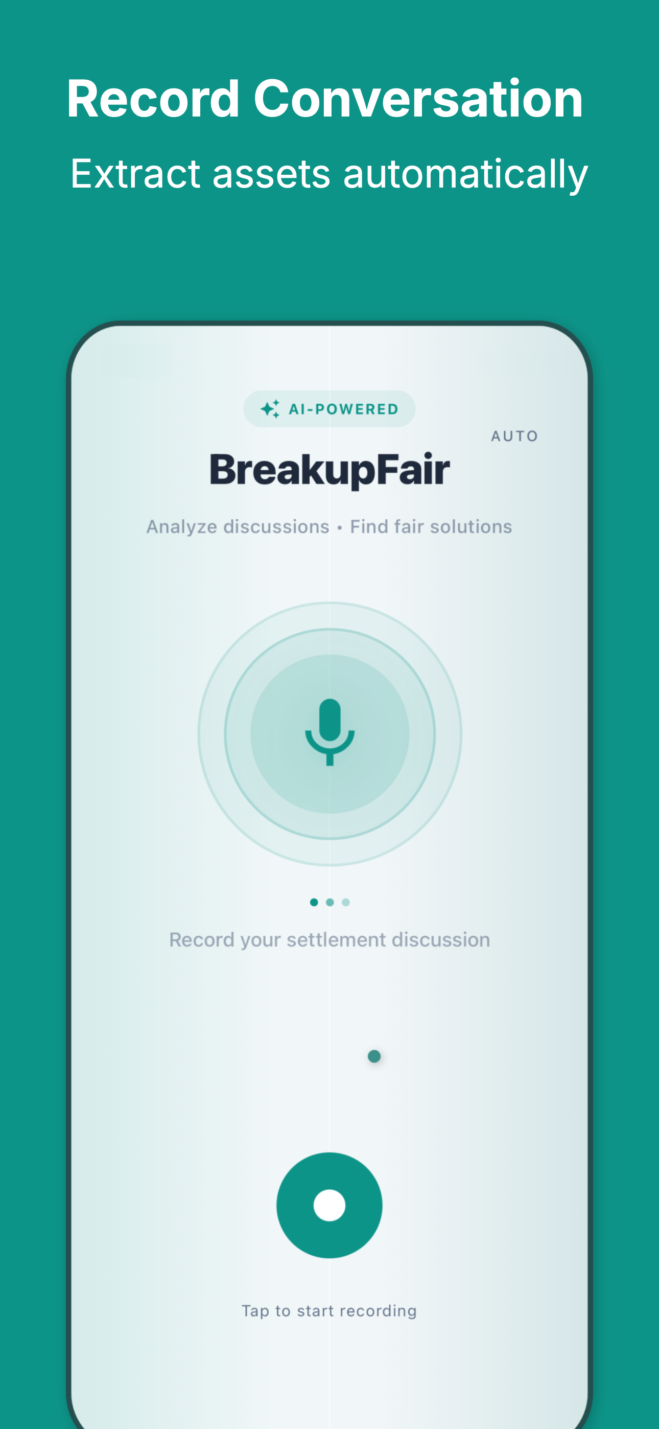 BreakupFair Asset Valuation